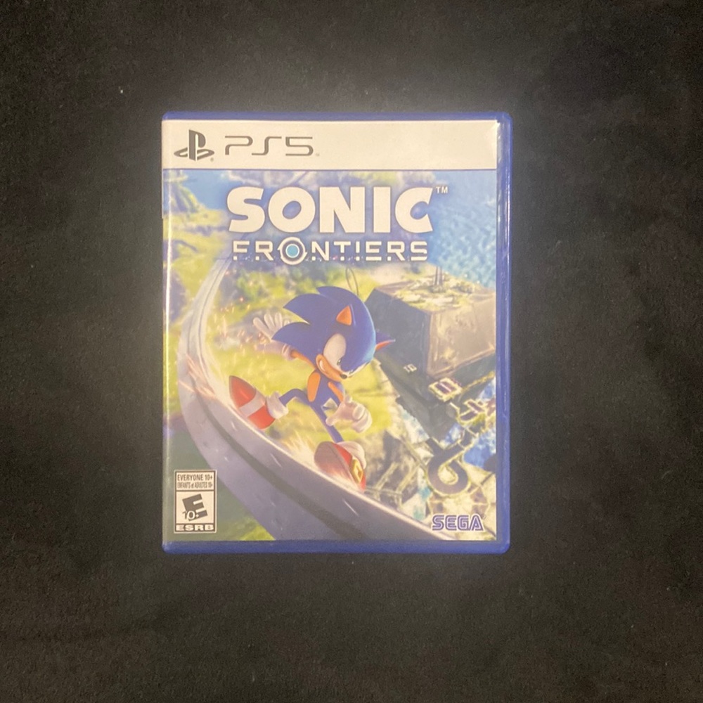 ps5 SONIC FRONTIER USED ONCE